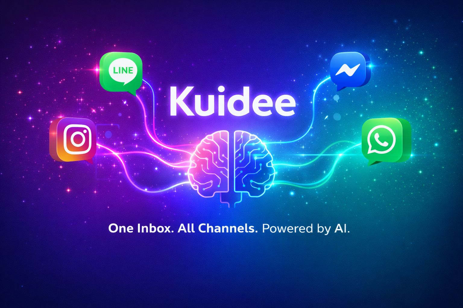 Kuidee เชื่อมต่อทุกช่องทางแชทด้วย AI